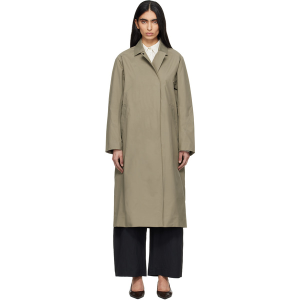  Veilance Beige Nitra Trench Coat 