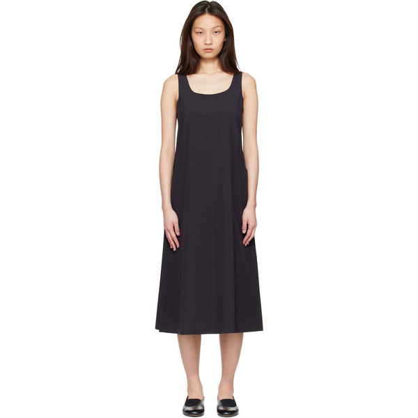  Veilance Black Cila Sl Maxi Dress 