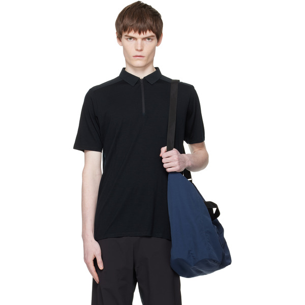  Veilance Black Frame S/s Polo 