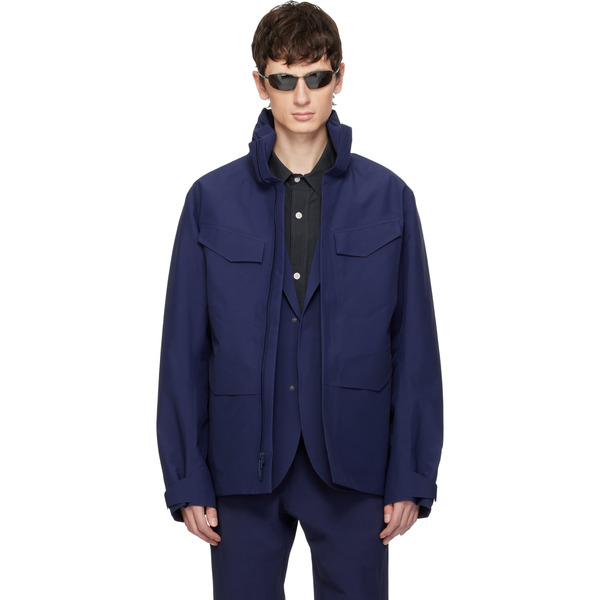  Veilance Navy Field Jacket 