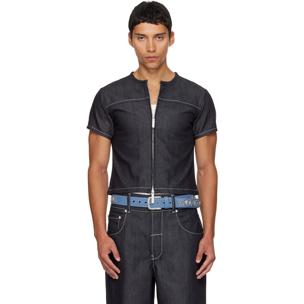  Veneda Carter Ssense Exclusive Navy Toni Denim T-shirt 