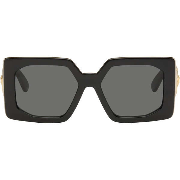  Versace Black Medusa Biggie Maxi Sunglasses 
