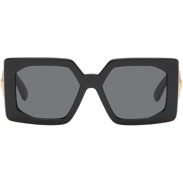  Versace Black Medusa Biggie Maxi Sunglasses 