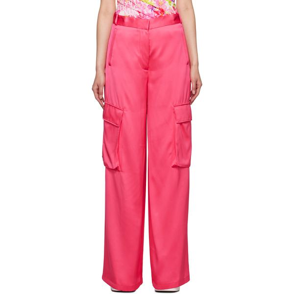 Versace Pink Cargo Pocket Trousers 