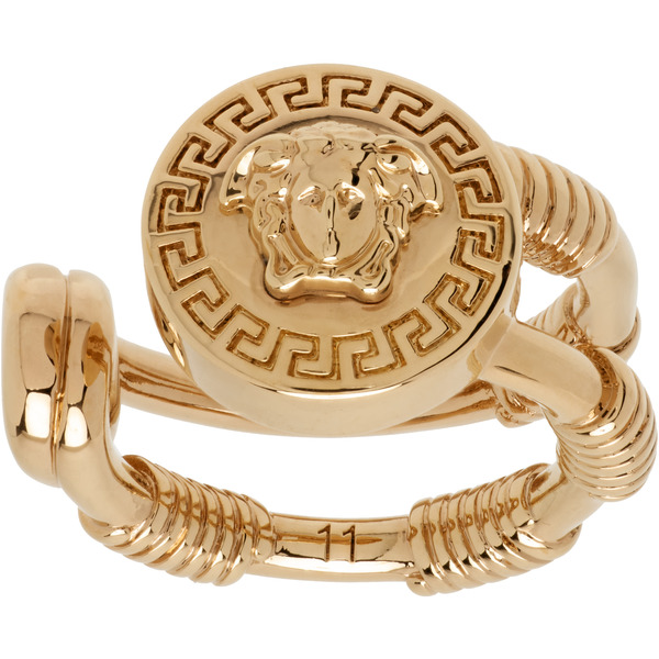  Versace Safety Pin Ring 