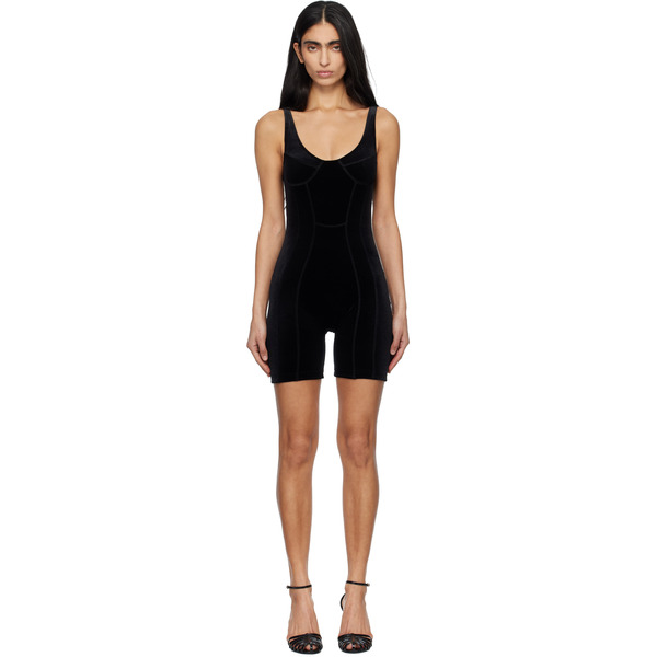  Vetements Black Push-up Romper 