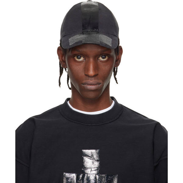  Vetements Black Taped Cap 