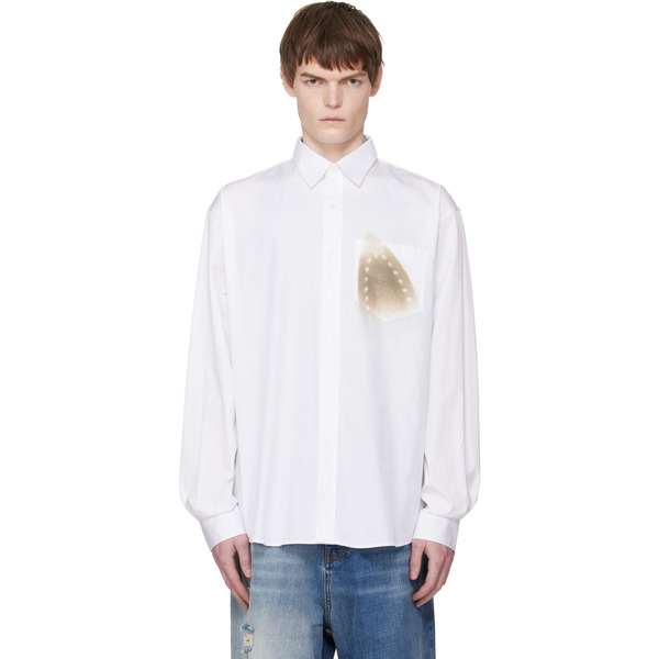  Vetements White Well Ironed Classic Shirt 