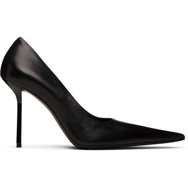  Victoria Beckham Black Victoria Stiletto 100 Leather Heels 