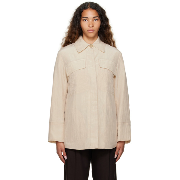  Vince Beige Padded Jacket 