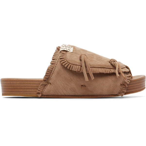  Visvim Beige Christo Shaman-folk Sandals 