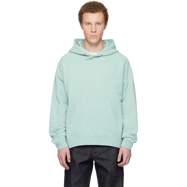  Visvim Blue Jumbo Sb P.o. Dmgd Hoodie 