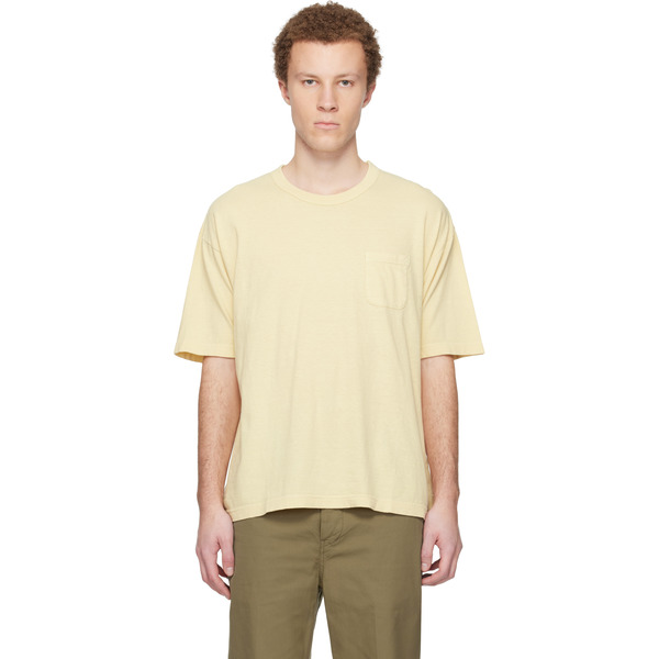  Visvim Yellow Jumbo S/s Dmgd T-shirt 