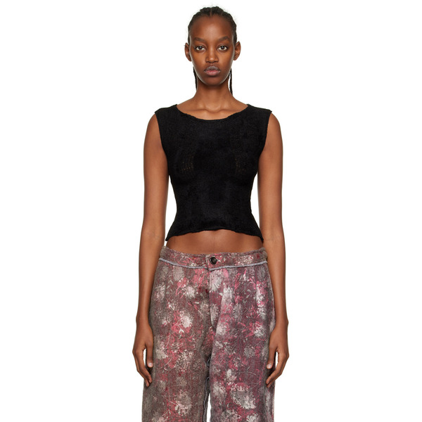  Vitelli Ssense Exclusive Black Tank Top 