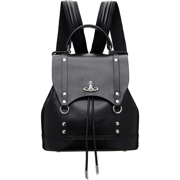  Vivienne Westwood Black Max Small Backpack 