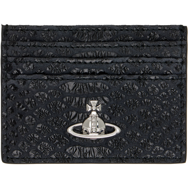  Vivienne Westwood Gray Flat Card Holder 