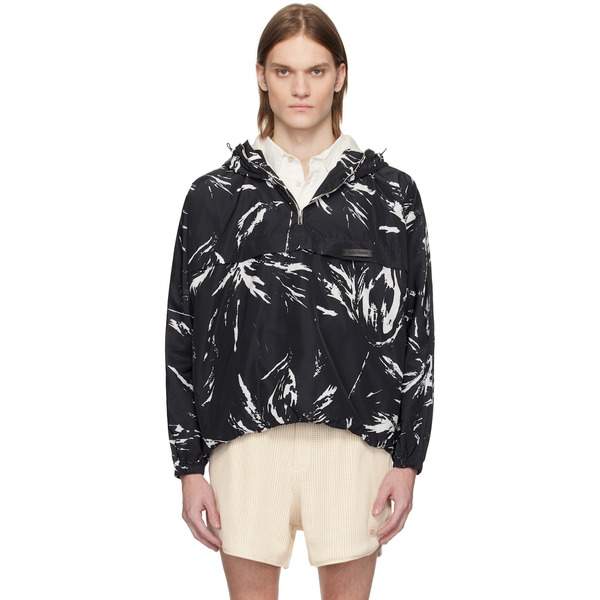  Wales Bonner Black Bloom Anorak 