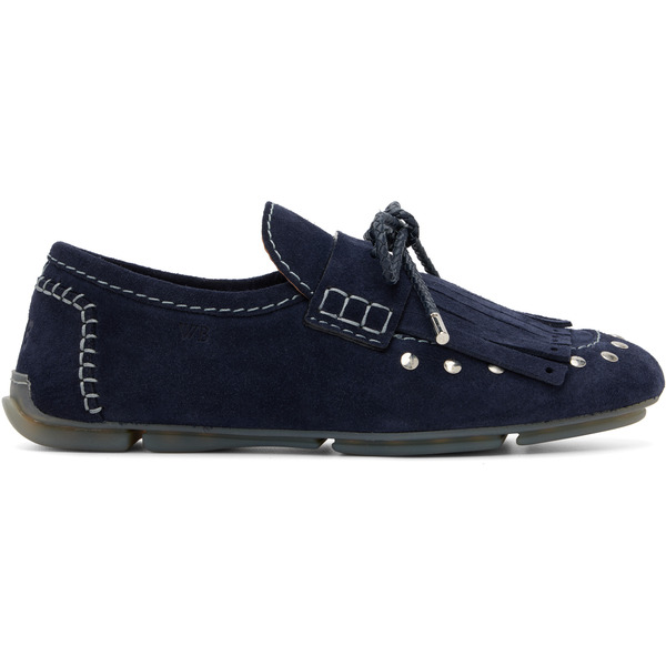  Wales Bonner Navy Montego Tasseled Loafers 