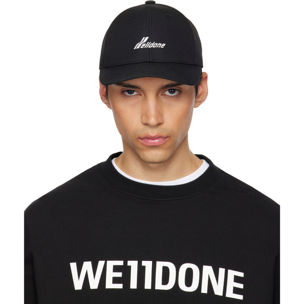  We11done Black 'se11done' Cap 