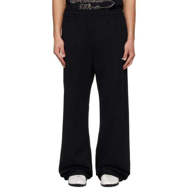  We11done Black 'we11done' Sweatpants 