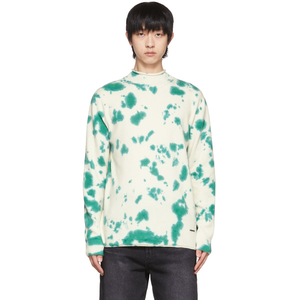  We11done Off-white Tie-dye Sweater 