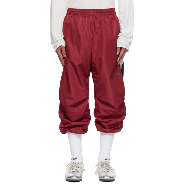  We11done Red Socks Track Pants 
