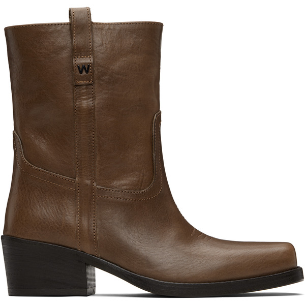  Weekend Max Mara Brown Ranch Boots 