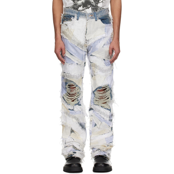  Who Decides War White Beach Sand Jeans 