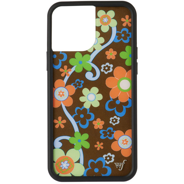  Wildflower Cases Brown Far Out Floral Iphone 13 Pro Max Case 