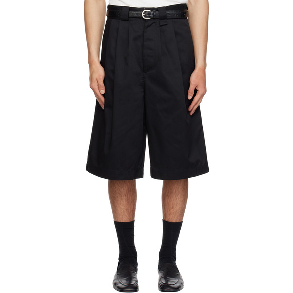  Willy Chavarria Black Borracho Shorts 