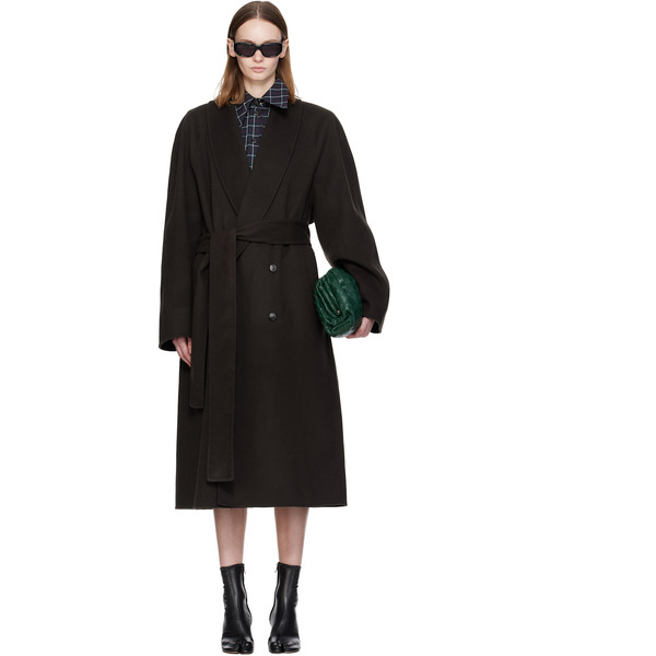  Willy Chavarria Brown Smoker's Coat 