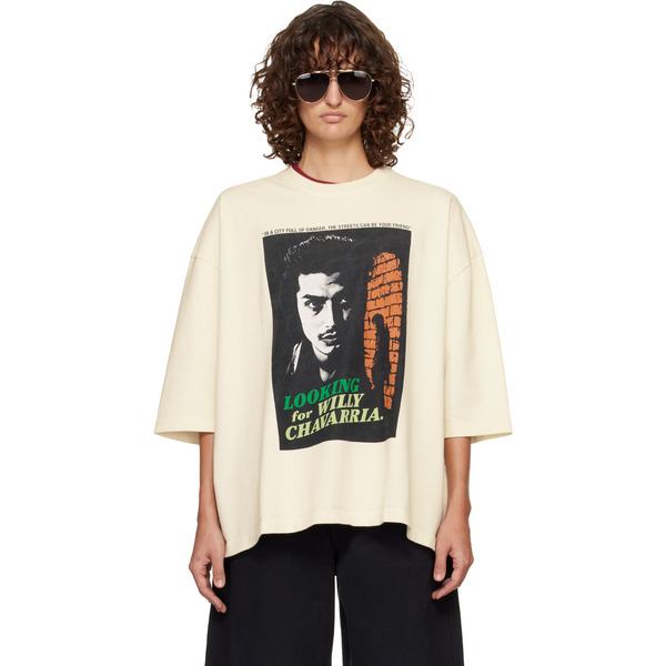  Willy Chavarria Off-white 'looking For Willy' Northsider T-shirt 