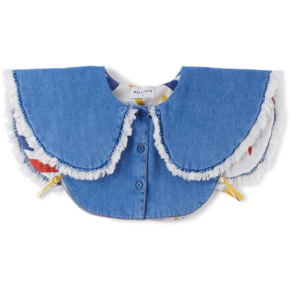  Wolf & Rita Kids Blue Denim Marta Collar 