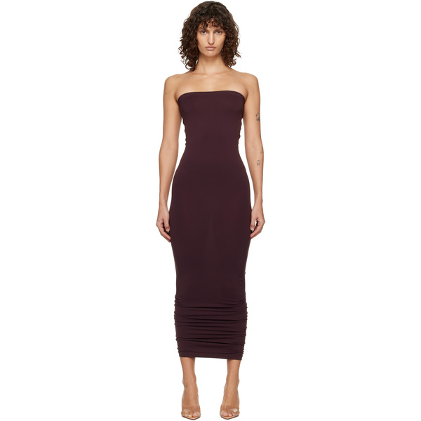  Wolford Purple Fatal Midi Dress 