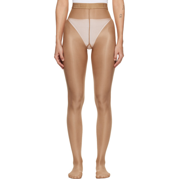  Wolford Tan Neon 40 Tights 