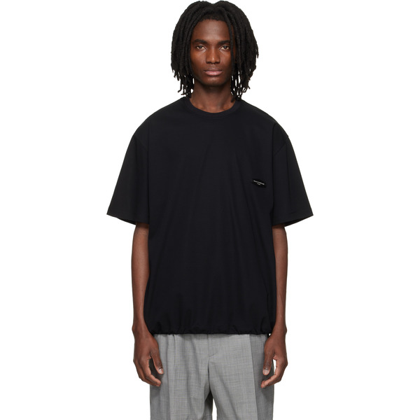 Wooyoungmi Black String T-shirt 