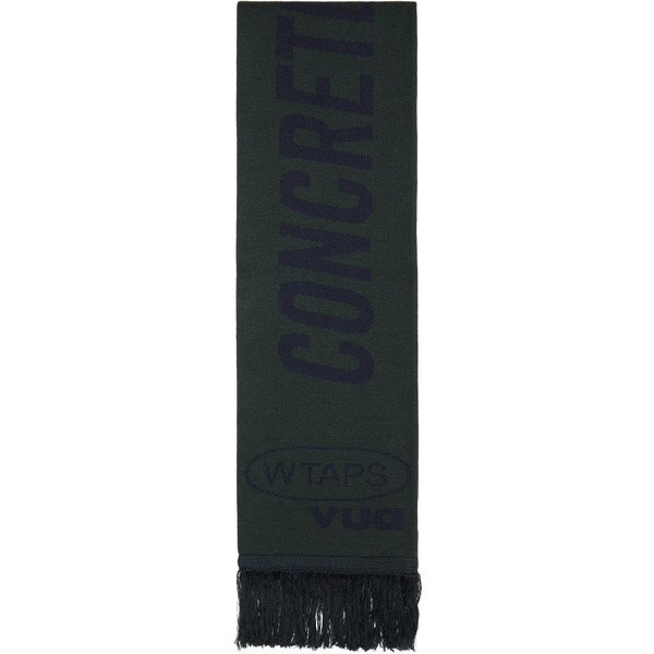  Wtaps Khaki & Navy Evasion Muffler Scarf 