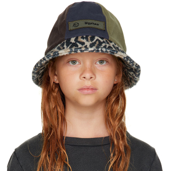  Wynken Kids Khaki Six Panel Bucket Hat 