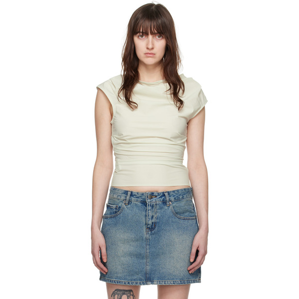  Wynn Hamlyn Off-white Rina Tank Top 