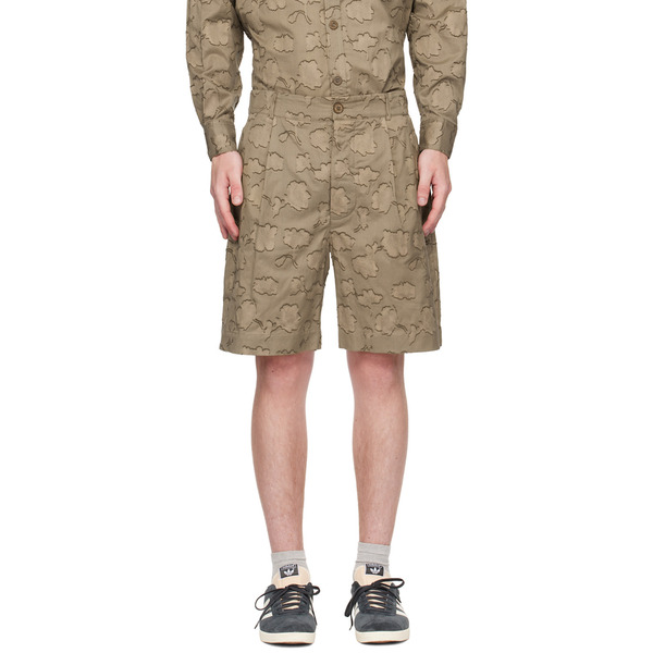  Xenia Telunts Brown Bini Shorts 