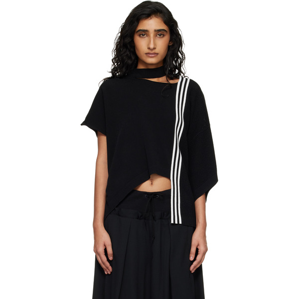  Y-3 Black Knit T-shirt 