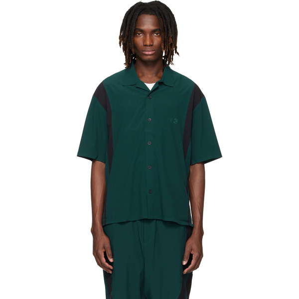  Y-3 Black Ultralight Woven Shirt 