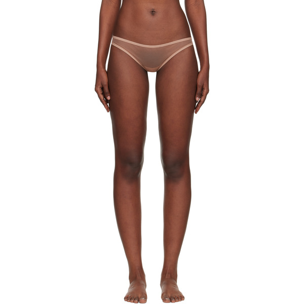  Yasmine Eslami Beige Jeanne Briefs 
