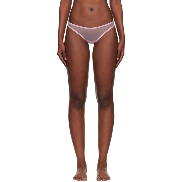  Yasmine Eslami Pink Jeanne Briefs 