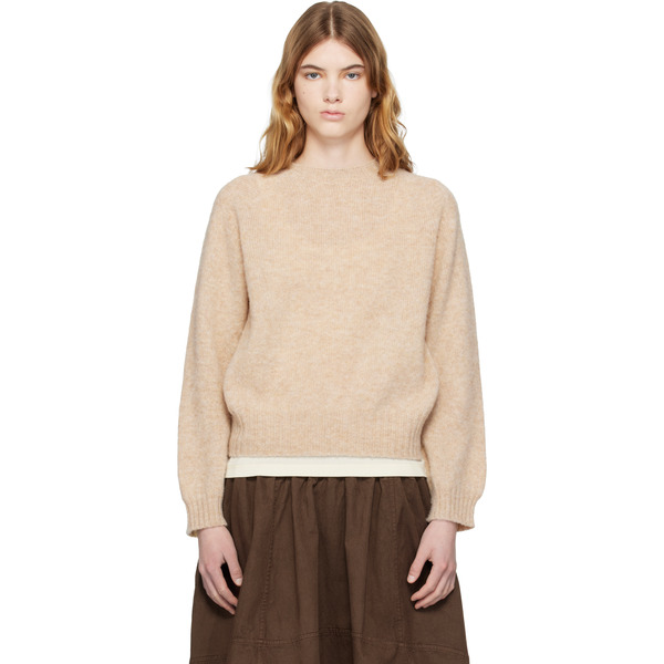  Ymc Beige Jets Sweater 
