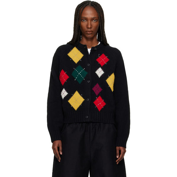  Ymc Black Atomic Cardigan 