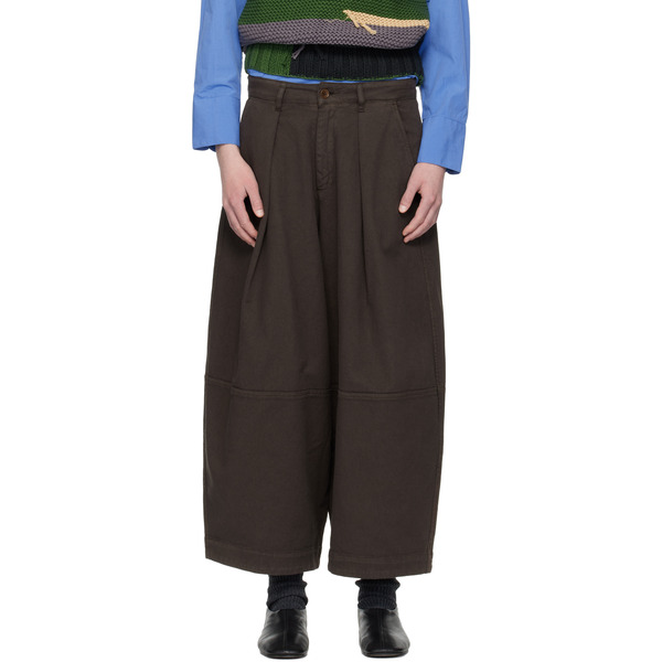  Ymc Brown Earth Deadbeat Trousers 