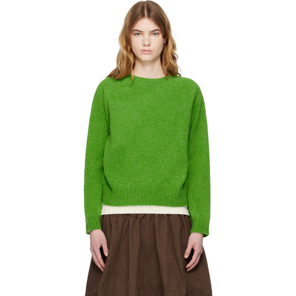  Ymc Ssense Exclusive Green Jets Sweater 