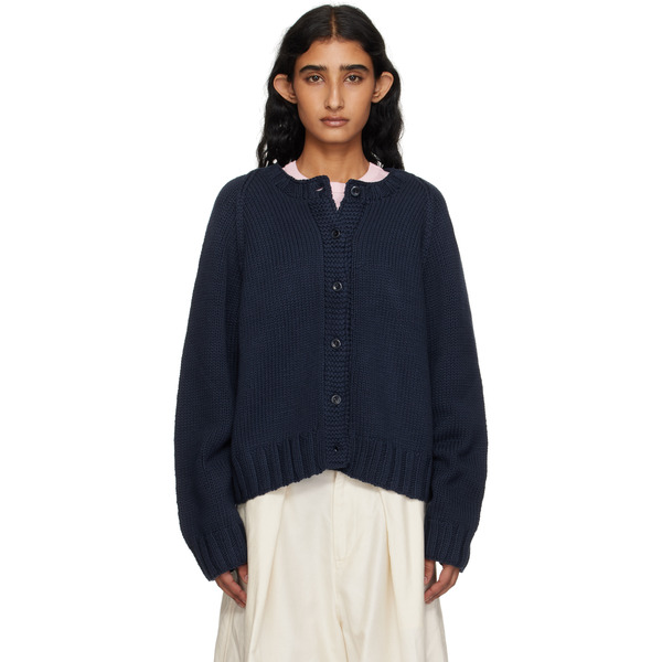  Ymc Ssense Exclusive Navy Atomic Cardigan 