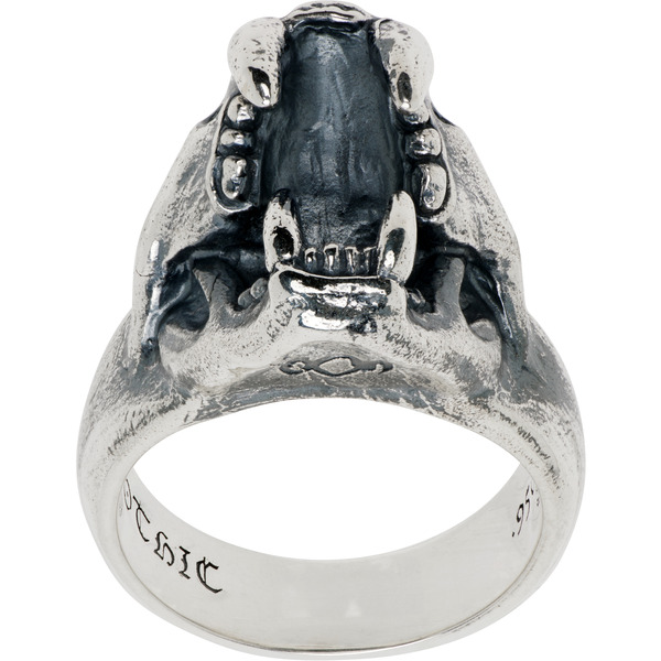  Yohji Yamamoto Puma Skull Ring 